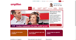 Desktop Screenshot of amplifon.lu